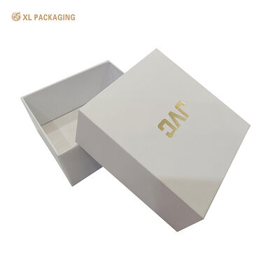 Caja de regalo rígida con tapa de base de papel de oro embalaje Eco Premium