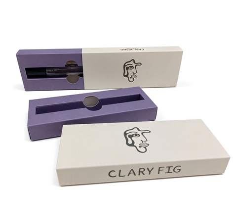 Caja de Perfume Deslizante de Papel Sin Recubrimiento Caja de Regalo Personalizada para Empaques de Cuidado de la Piel