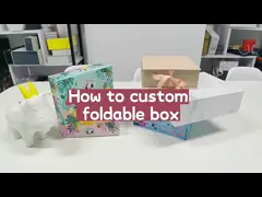 Caja de papel de imán plegable rígido personalizado Caja de regalo de lápiz labial Envasado Cajas de regalo de cierre magnético
